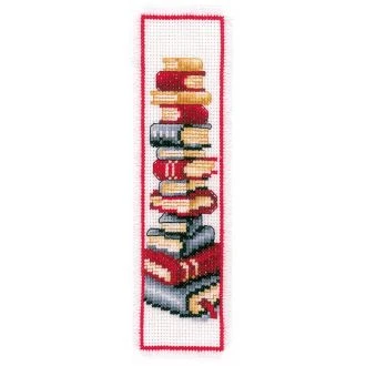 Boekentoren bladwijzer borduurpakket van VERVACO pn-0011280