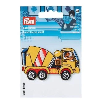 Betonmixer wagen 42x75mm applicatie PRYM-n 925362