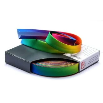 Biaisband regenboog 20mm satijn PRYM 903699