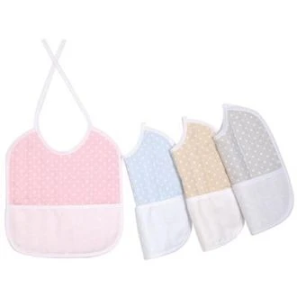 Slabbetjes met stipjes om te borduren van VERACHTERT PN-0142182 1635