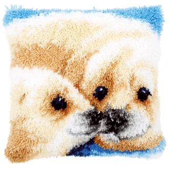 Zeehondjes kit knoopkussen van VERVACO PN-0146762