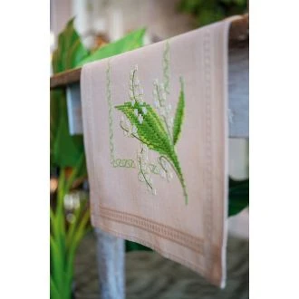 Meiklokjes loper voorbedrukt borduurpakket van VERVACO PN-0178518