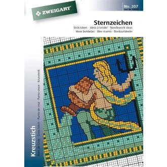 Sterrenbeeld borduurideeënboekje nr. 104/207 van ZWEIGART pn-0182452