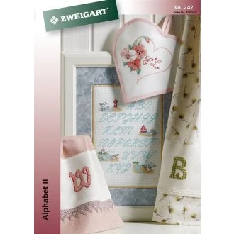 Alfabet 2 borduurideeënboekje nr. 104/242 van ZWEIGART pn-0182483