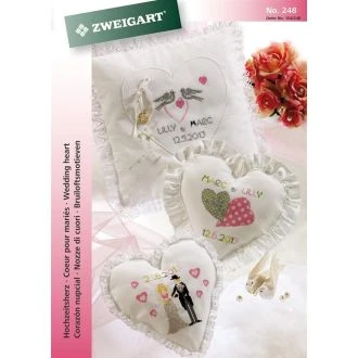 Bruiloftsmotieven borduurideeënboekje nr. 104/248 van ZWEIGART pn-0182489