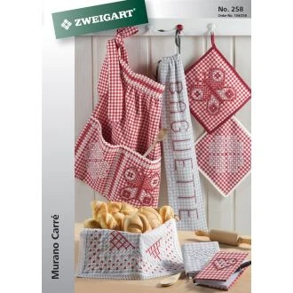 Murano carre borduurideeënboekje nr. 104/258 van ZWEIGART pn-0182499