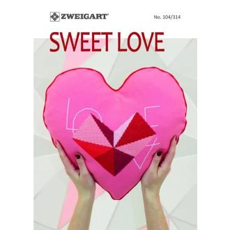 Stickideen 104/314 sweet love borduurpatronenboek van ZWEIGART PN-0188492