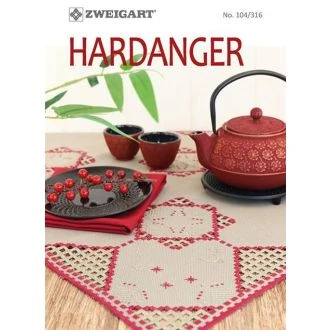 Stickideen 104/316 hardanger borduurpatronenboek van ZWEIGART PN-0189634 