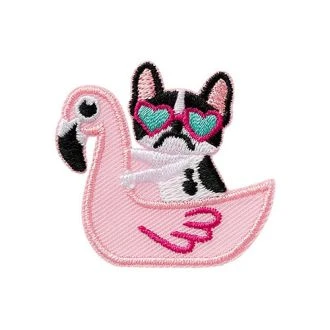 Flamingo met mops van MONO QUICK 06246