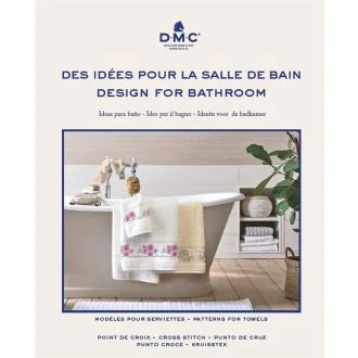Ideeën om te borduren voor de badkamer borduurboek DMC PN-0196814