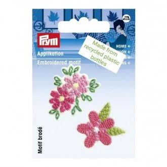 Roze bloemen applicatie PRYM-N 926743