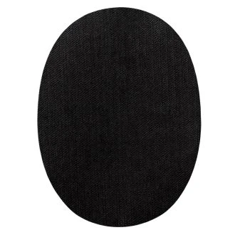 Zwarte Elleboogstukken keperlook 5st van Verachtert PN-0200025 12181