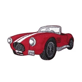 Oldtimer rood 40x80mm applicatie PRYM-l 924353