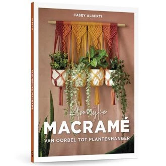 Kleurrijk macramé macraméboek van Casey Alberti PN-0214850