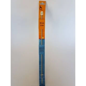 Tunische haaknaald 3mm 30cm van PONY 073.43605