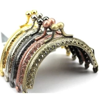 Portemonnee sluiting metaal 8,5cm