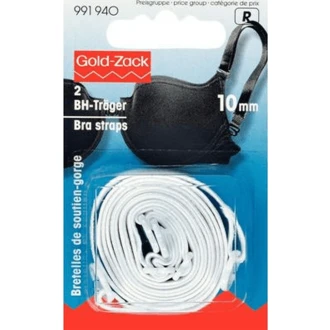 BH schouderbandjes wit 10mm van PRYM 033.991940