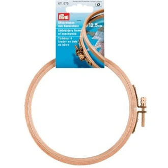 Houten borduurring 13cm van PRYM 022.611675