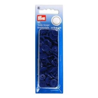 Colorsnaps drukknopen 12,4mm blauw van PRYM 022.393158