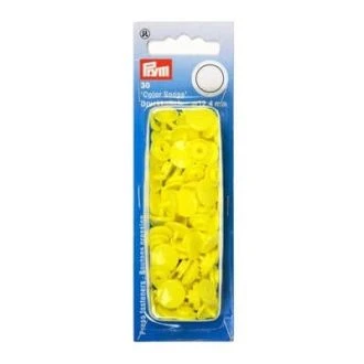 Colorsnaps drukknopen 12,4mm lichtgeel van PRYM 022.393107