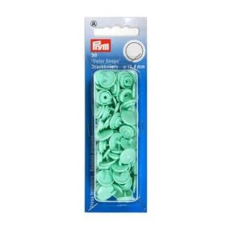 Colorsnaps drukknopen 12,4mm mint van PRYM 022.393119