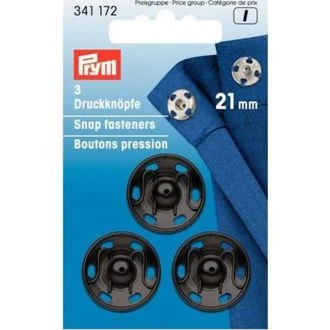 Drukkers 21 mm zwart 022.341172