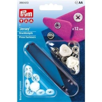 Drukknopen jersey 12mm van PRYM 022.390613