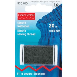 Elastisch naaigaren zwart van PRYM 033.970010