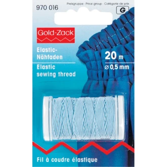 Elastisch naaigaren blauw van PRYM 033.970016