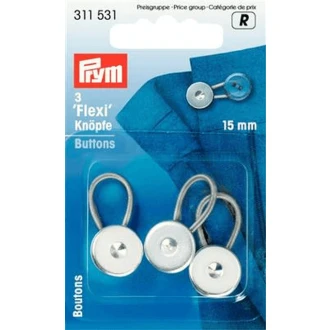 Flexi knopen 15mm van PRYM 022.311531