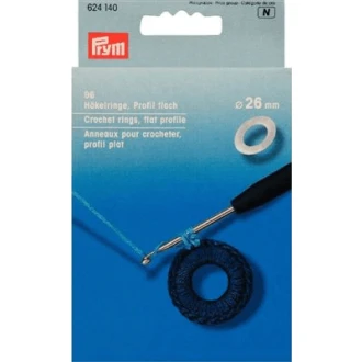 Haakringen 26mm 96stuks van PRYM 022.624140