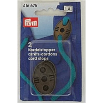 Ovalen koordstoppers bronskleurig van PRYM 022.416675