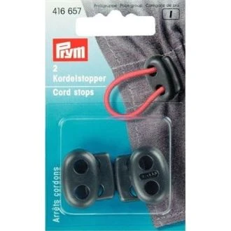 Koordstoppers zwart van PRYM 022.416657