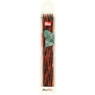 Kousenbreinaalden 5,5mm 20cm hout Natural Knit Pro van PRYM 022.223147