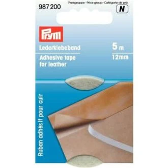 Zelfklevend zoomband leer 12mm x 5m van PRYM 033.987200