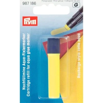Navulling lijmmarkeerstift geel van PRYM 033.987186