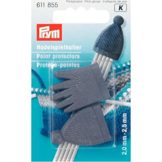 Puntenbeschermers muts en handschoen blauw van PRYM 022.611855