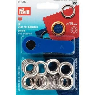 Nestelringen 14 mm zilver van PRYM 022.541383