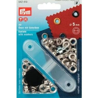 Nestelringen 5 mm zilver van PRYM 022.542410