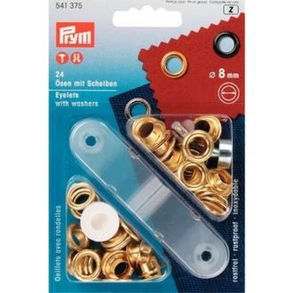 Nesteringen 8 mm goudkleurig van PRYM 022.541375