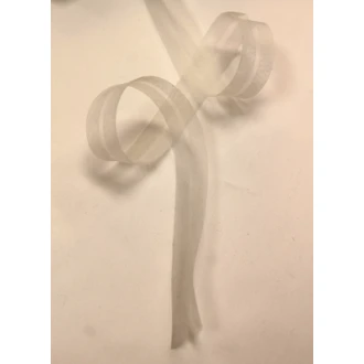 Biaisband organza wit 20mm van PRYM 033.906100