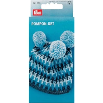 Pompon set met 4 maten van PRYM 022.624153