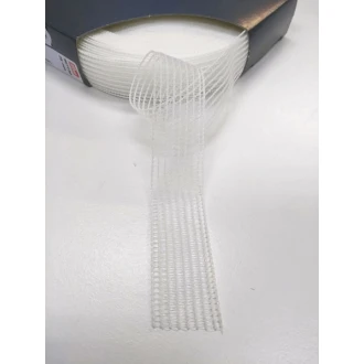 Rimpelelastiek 25mm wit van PRYM 033.957130