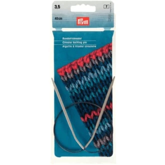 Rondbreinaalden 3,5mm 40cm aluminium van PRYM 022.211245