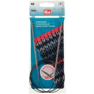 Rondbreinaalden 4mm 100cm messing van PRYM 022.212146