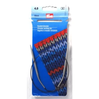 Rondbreinaalden 4mm 50cm aluminium van PRYM 022.211261