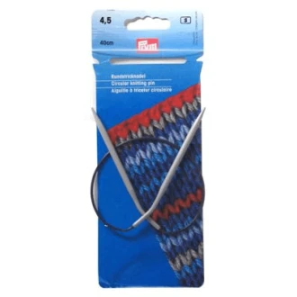 Rondbreinaalden 4,5mm 40cm aluminium van PRYM 022.211275