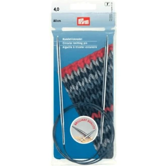 Rondbreinaalden 4mm 80cm messing van PRYM 022.212144
