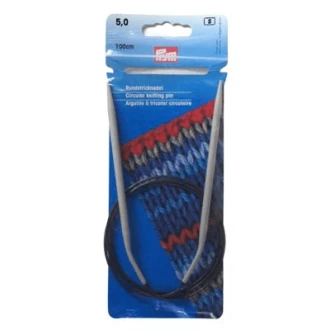 Rondbreinaalden 5mm 100cm aluminium van PRYM 022.211296