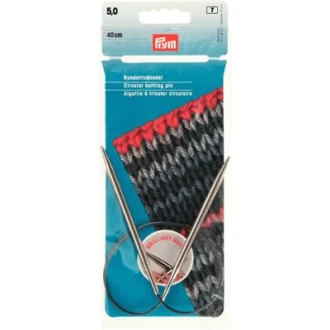 Rondbreinaalden 5mm 40cm messing van PRYM 022.212160